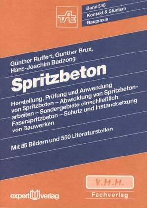 Spritzbeton de Günther Ruffert