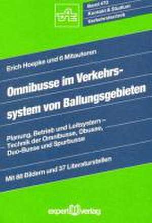 Omnibusse im Verkehrssystem von Ballungsgebieten de Erich Hoepke