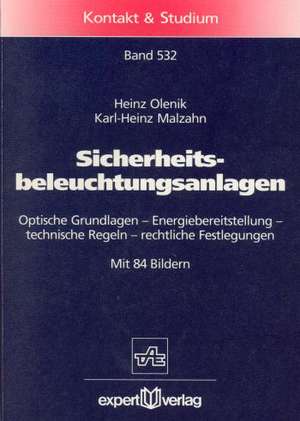 Sicherheitsbeleuchtungsanlagen de H. Olenik