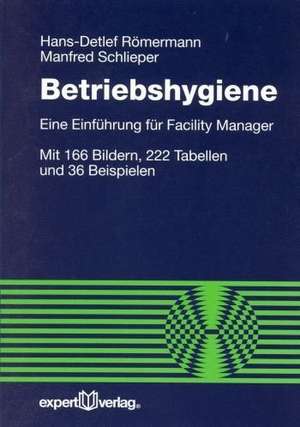 Betriebshygiene de Hans-Detlef Römermann