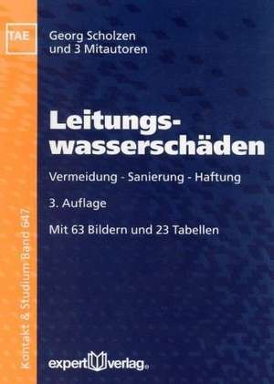 Leitungswasserschäden de Georg Scholzen