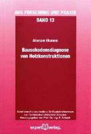 Bauschadensdiagnose von Holzkonstruktionen de Alassam Ghanem