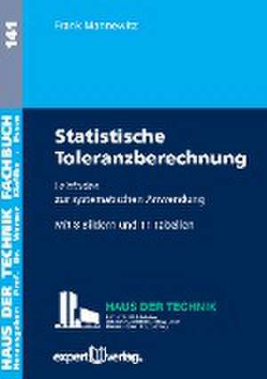 Statistische Toleranzberechnung de Frank Mannewitz