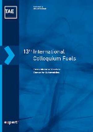 13th International Colloquium Fuels de Nikolai Schubert