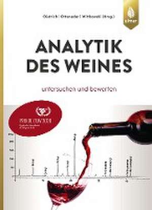 Analytik des Weines de Helmut Dietrich