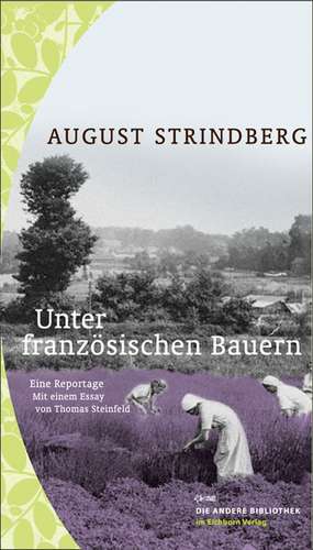 Unter französischen Bauern de August Strindberg