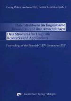 Datenstrukturen für linguistische Ressourcen und ihre Anwendungen de Erhard Hinrichs