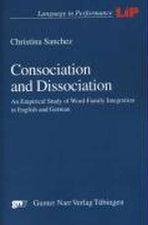 Consociation and Dissociation de Christina Sanchez