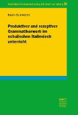 Produktiver und rezeptiver Grammatikerwerb im schulischen Italienischunterricht de Katrin Schmiderer