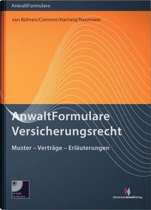 AnwaltFormulare Versicherungsrecht de Hubert W. van Bühren