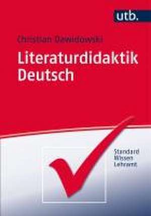 Literaturdidaktik Deutsch de Christian Dawidowski