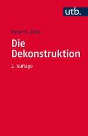 Die Dekonstruktion de Peter V. Zima