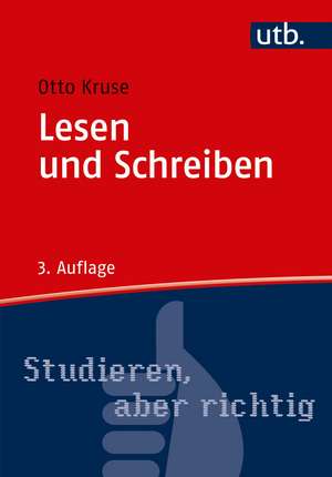 Lesen und Schreiben de Otto Kruse