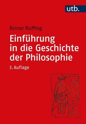 Einführung in die Geschichte der Philosophie de Reiner Ruffing