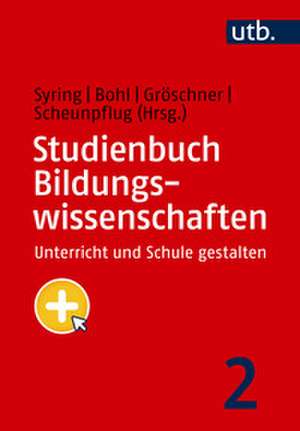 Studienbuch Bildungswissenschaften 2 de Marcus Syring