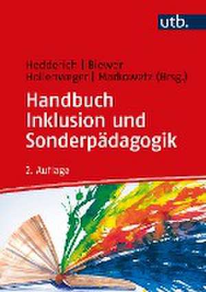 Handbuch Inklusion und Sonderpädagogik de Ingeborg Hedderich