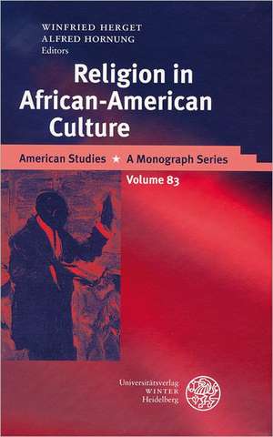 Religion in African-American Culture de Winfried Herget