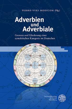 Adverbien und Adverbiale de Pierre-Yves Modicom