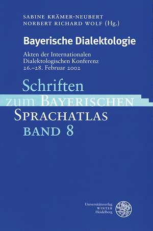 Bayerische Dialektologie de Sabine Krämer-Neubert