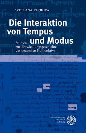 Die Interaktion von Tempus und Modus de Svetlana Petrova