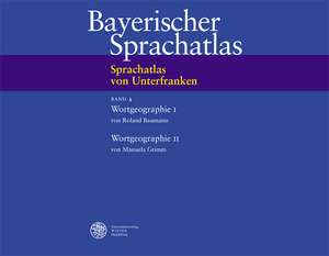 Wortgeographie I: Heu- und Getreideernte, Ackerbau, Boden und Flur, Düngung. Wortgeographie II: Rindvieh, Rübenbau, Milch und Milchverarbeitung, Ziege und Schaf, Schwein und Hausschlachten, Geflügel und weitere Haustiere de Roland Baumann