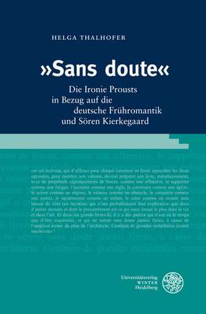 »Sans doute« de Helga Thalhofer