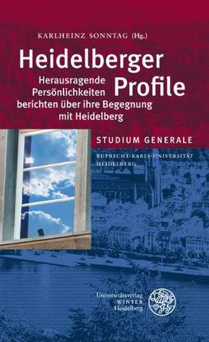 Heidelberger Profile de Karlheinz Sonntag