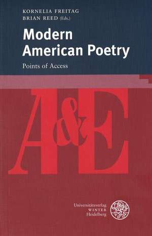 Modern American Poetry de Kornelia Freitag