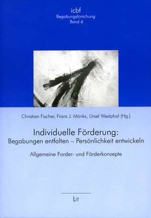 Individuelle Förderung: Begabungen entfalten - Persönlichkeit entwickeln de Christian Fischer