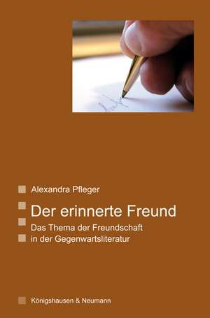 Der erinnerte Freund de Alexandra Pfleger