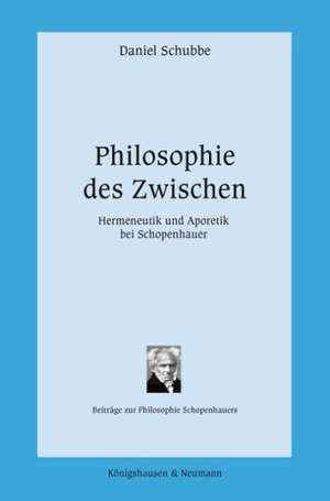 Philosophie des Zwischen de Daniel Schubbe