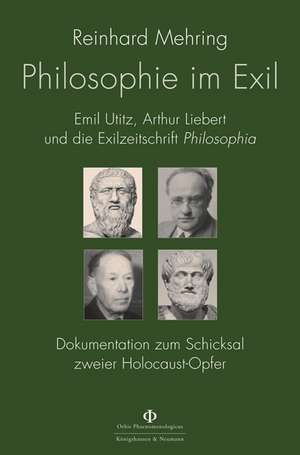 Philosophie im Exil de Reinhard Mehring