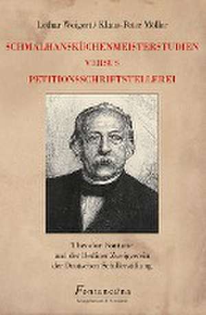 Schmalhansküchenmeisterstudien versus Petitionsschriftstellerei de Lothar Weigert