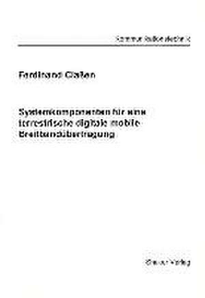 Systemkomponenten für eine terrestrische digitale mobile Breitbandübertragung de Ferdinand Classen