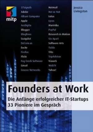 Founders at Work de Jessica Livingston