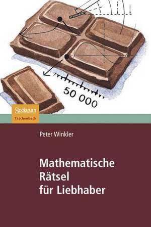 Mathematische Rätsel für Liebhaber de Peter Winkler