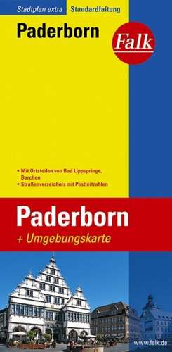 Falk Stadtplan Extra Paderborn 1:20 000