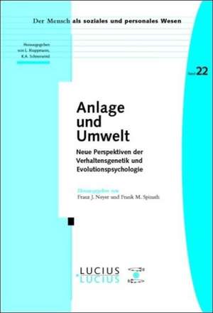 Anlage und Umwelt de Frank M. Spinath