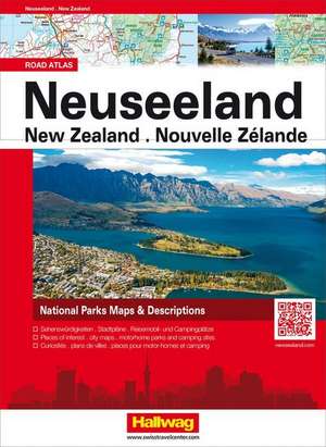 Neuseeland Strassenatlas