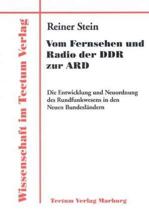 Vom Fernsehen Und Radio Der Ddr Zur Ard: Untersuchungen Zum Mimischen Ausdrucksverhalten Und Zur Emotionserkennung de Reiner Stein