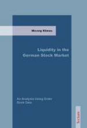 Liquidity in the German Stock Market de Micong Klimes