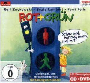 Rot + Grün - Schau mal, hör mal, mach mal mit! CD + DVD de Rolf Zuckowski