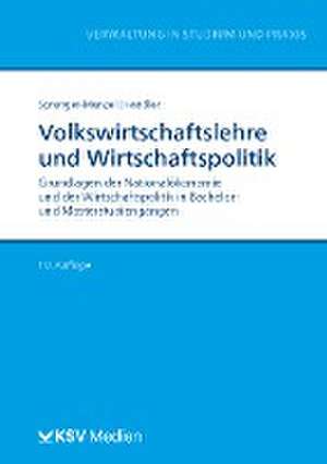 Volkswirtschaftslehre und Wirtschaftspolitik de Michael Thomas P. Sprenger-Menzel