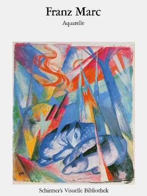 Tier-Aquarelle de Franz Marc