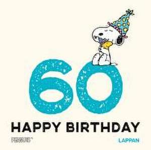 Peanuts Geschenkbuch: Happy Birthday zum 60. Geburtstag de Charles M. Schulz