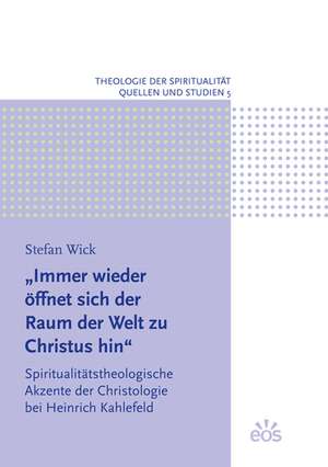 "Immer wieder öffnet sich der Raum der Welt zu Christus hin" de Stefan Wick