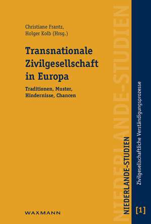 Transnationale Zivilgesellschaft in Europa de Christiane Frantz