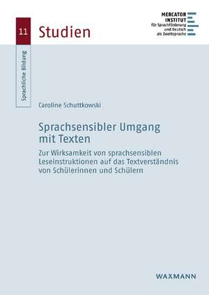 Sprachsensibler Umgang mit Texten de Caroline Schuttkowski