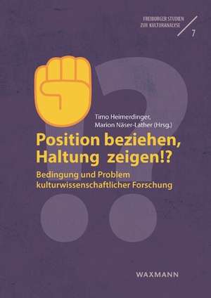 Position beziehen, Haltung zeigen!? de Timo Heimerdinger