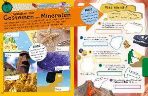 Das Mach-Malbuch. Steine und Mineralien